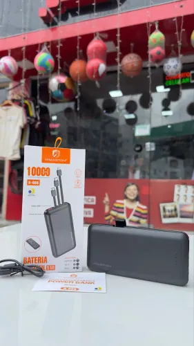 Bateria Portátil 10.000mAh Anatel
