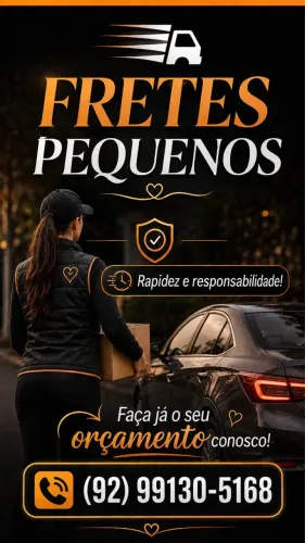 Fretes pequenos 