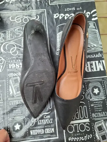 sapato vizzano preto
