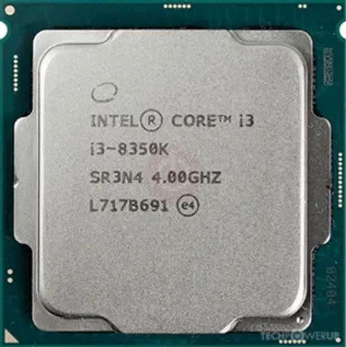 intel core i3-8350k 8ª geração Desbloqueado para overclock