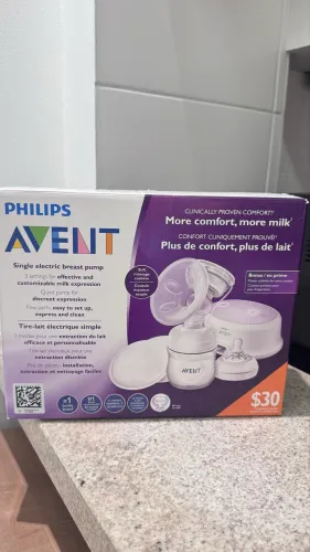 Bomba elétrica de tirar leite completa Philips Avent