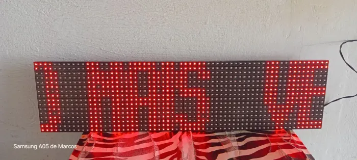 PAINEL DE. LED PARA DIVULGAÇÃO