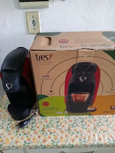 Cafeteira 3 corações