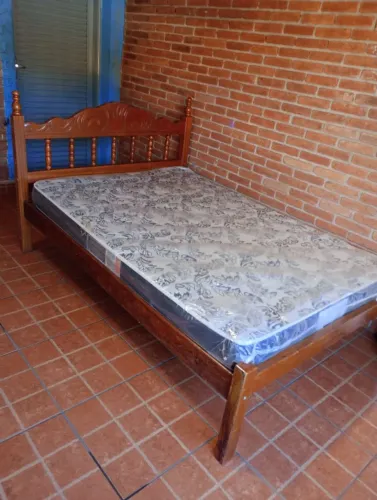 Cama + colchão novo