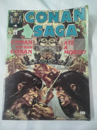 Antiga revista Conan saga n°4