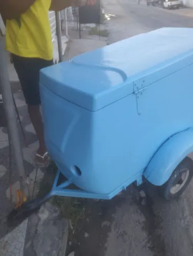 Vende se reboque Bara moto de acrílico 