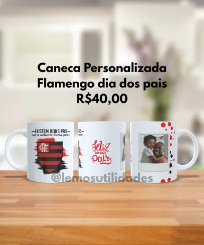 Caneca Personalizada Dia Dos Pais