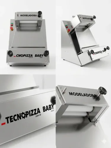 Máquina Modeladora Tecnopizza Baby - Ideal Para Pizzarias e Padarias