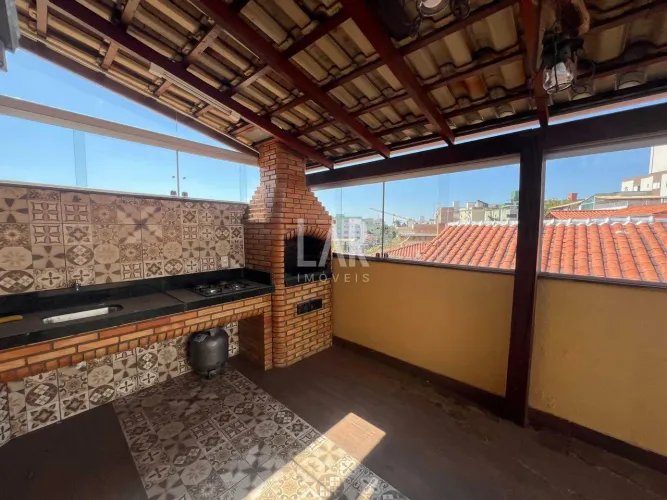 Cobertura para aluguel, 4 quartos, 1 suíte, 1 vaga, Santa Amélia - Belo Horizonte/MG