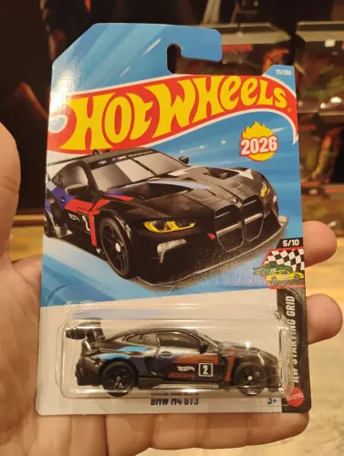 Hotwheels BMW M4 GT3 Preta