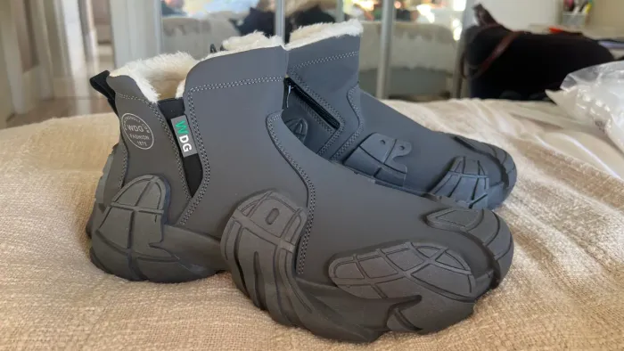 Bota masculina impermeável