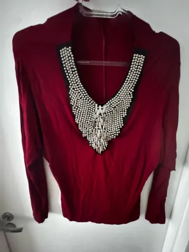 Blusa squalle P pedraria