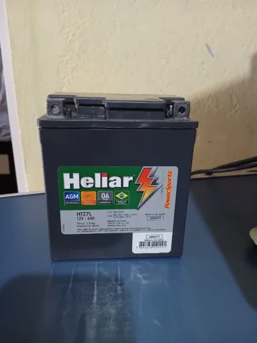 Bateria de moto Heliar 12V 6Ah