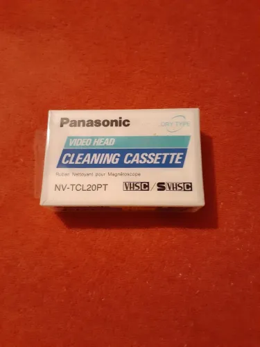 Fita VHS-c limpa cabeçote
