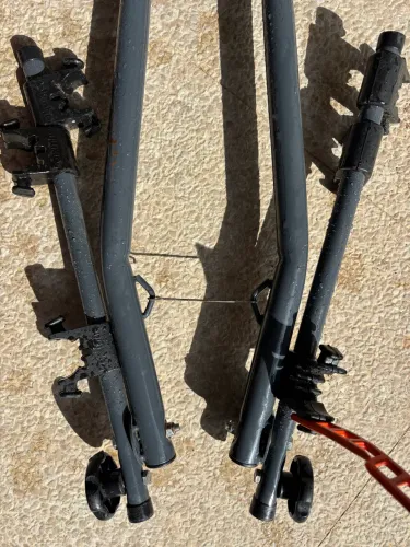 Suporte de Bicicletas para Engate Peixinho V, para 3 Bikes