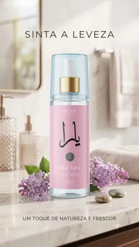 Body Splash Árabe Feminino 200ml