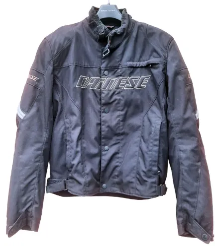 Jaqueta Dainese Racing Tex 100% Impermeável Preta TAM 54