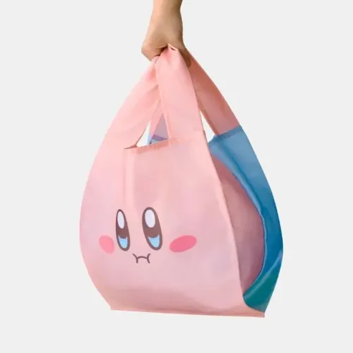 Sacola Kirby Original Importado Nintendo Rewards Bolsa Compras Tote Bag Forgotten Land