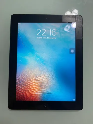 iPad 2 com tudo funcionando.
