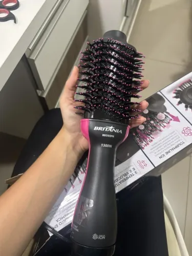 Escova Secadora Britânia 1300W Original - 4 em 1
