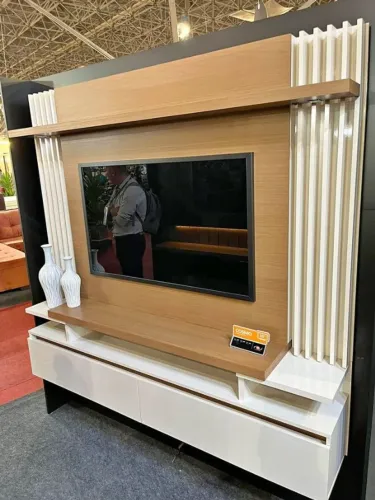Painel Home Suspenso para TV até 55" com LED (Novo) Entrega Grátis!