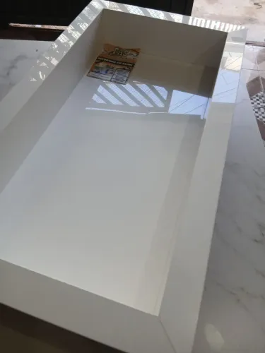 Nicho porcelanato borda dupla 