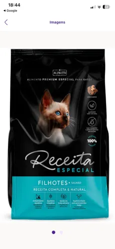 VENDO!!! Ração Receita especial 9kg