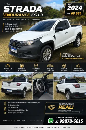 Fiat Strada Endurance 1.3 Flex 8V CS 2024