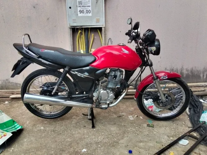 Moto fan 125, com motor 4mm