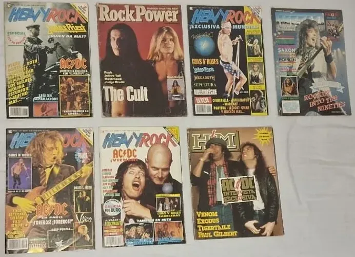 LOTE IMPORTADAS ROCK E HEAVY METAL Ótimo estado!