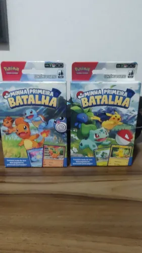 Minha primeira batalha - pokémon - 2 decks