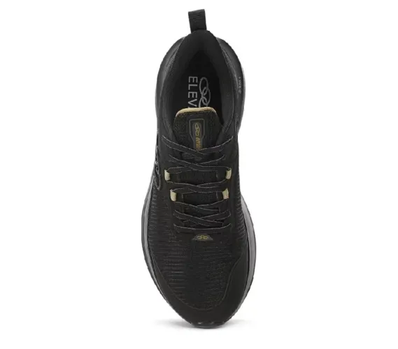 Tênis preto com bordas dourado da olympikus
