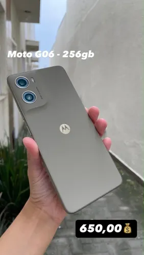Moto G06 256GB - Novo na Caixa - Câmera 50MP