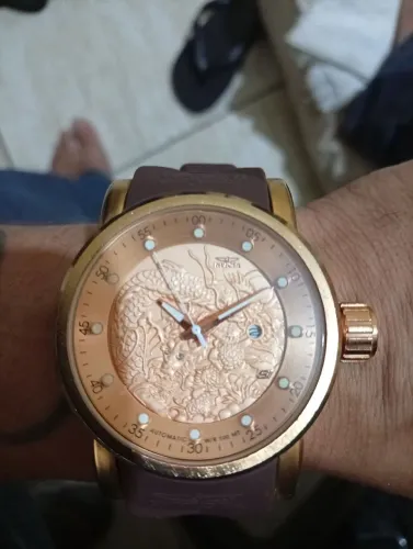 Relógio Yakuza invicta rose
