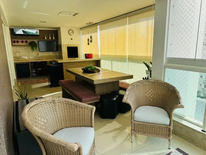 Apartamento mobiliado | 3 suítes | 3 vagas | bairro Quilombo, Cuiabá