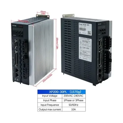 Driver Servo AC XP200-30PL - ZERO / Na Caixa / Lacrado (CNC / Automação)