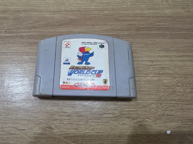 Jogo Nintendo 64 World Cup 98 Japonês