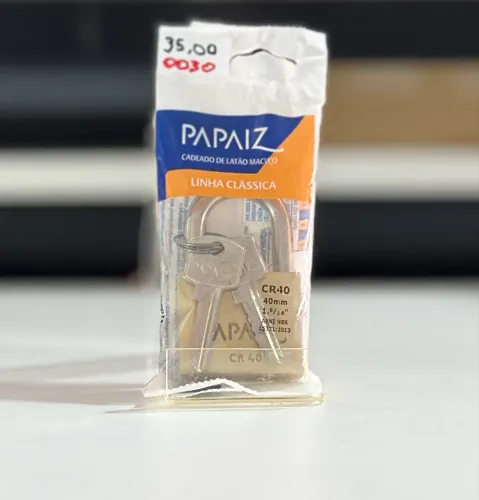 Cadeado Médio Papaiz