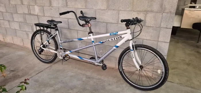 Bicicleta Tandem Houston K2 (2 lugares) - Diversão em Dobro - Shimano