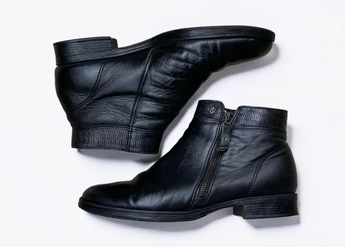 bota feminina marca bottero de couro legítimo tamanho 39