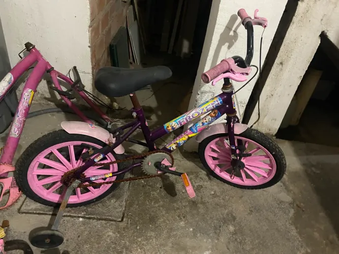 Bicicleta infantil+1 desmontada grande 