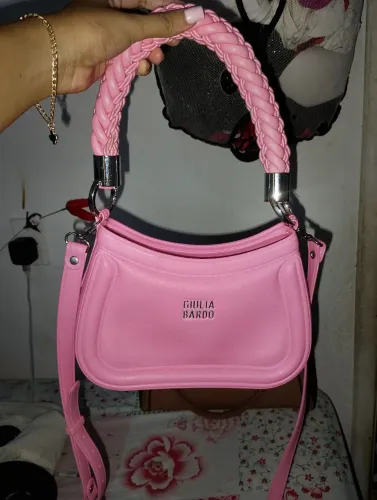 Bolsa pequena rosa