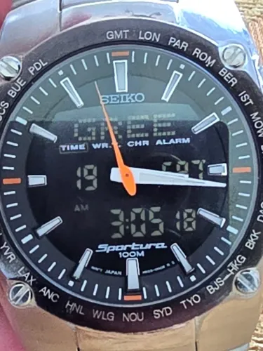 Relogio Seiko Sportura - vendo pela melhor oferta