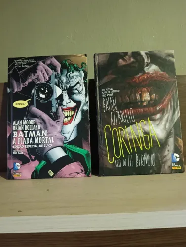 HQ batman a piada mortal e coringa