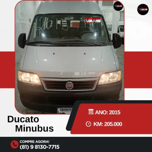Fiat Ducato Minibus 2.3 T.alto ME Diesel 2015