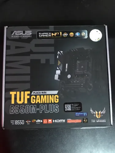 Placa mãe TUF Gaming B550M-Plus AMD