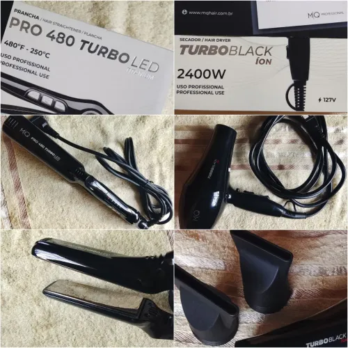 Secador+ Chapinha + Produtos