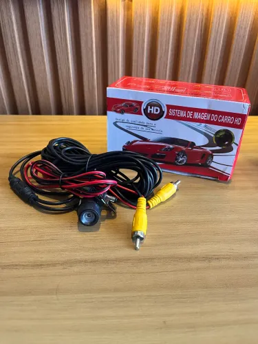 Câmera de Ré Automotiva HD Universal Nova na Caixa