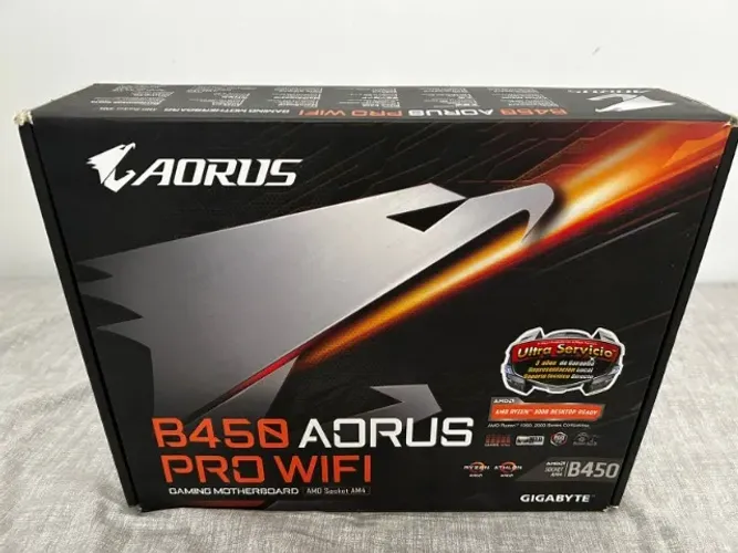 Placa Mãe Gigabyte B450 Aorus Pro WiFi