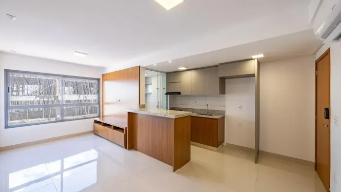 Apartamento para locação no Muy Bueno | 2 quartos e 1 suíte montado